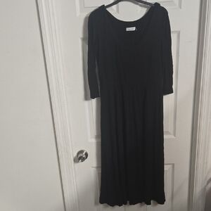 Calvin Klein Black Long Sleeve Dress (12)